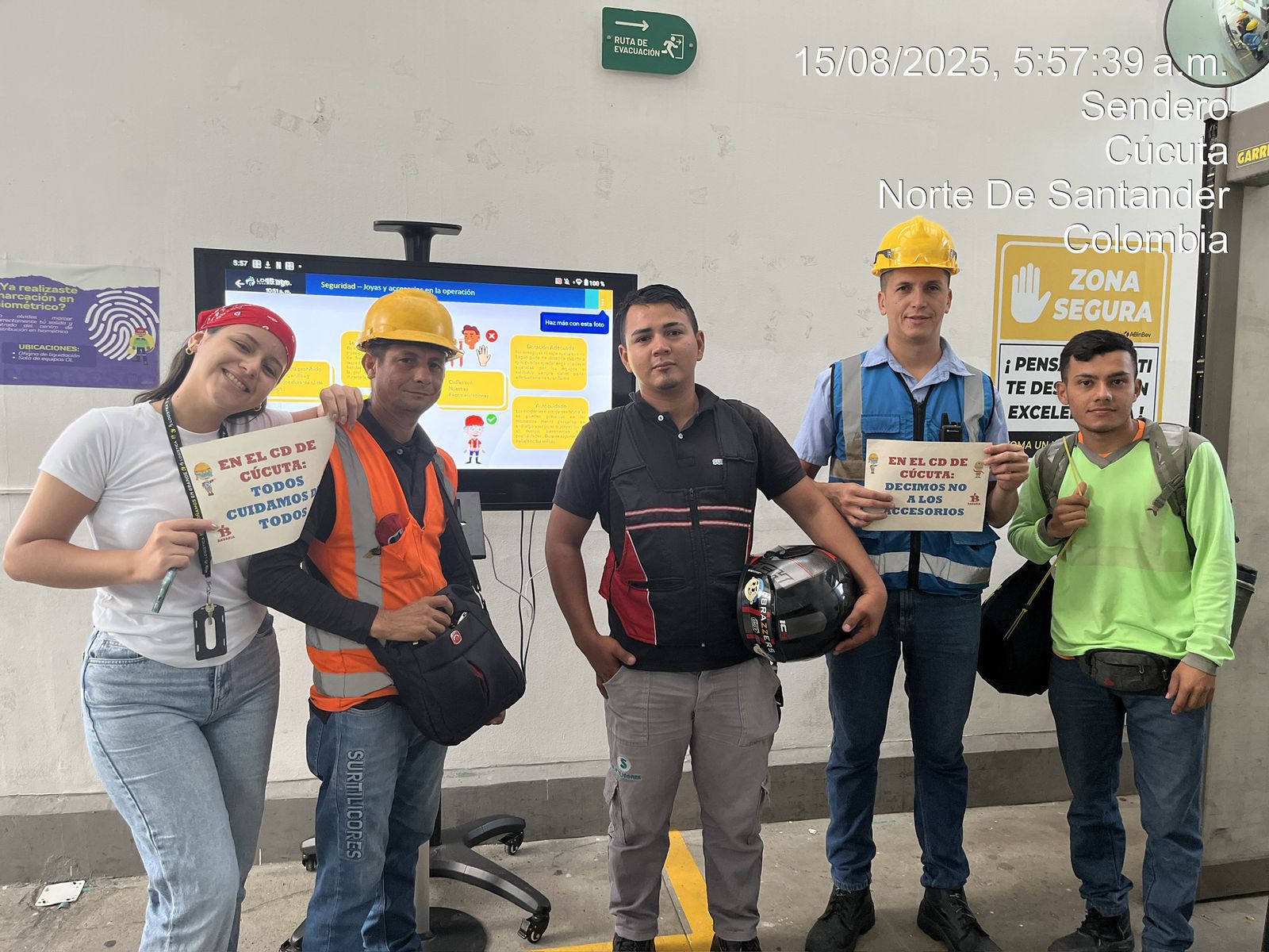 Evidencia de capacitación